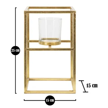 P/CAND ELEGANT 15x15x25 cm MIN 2